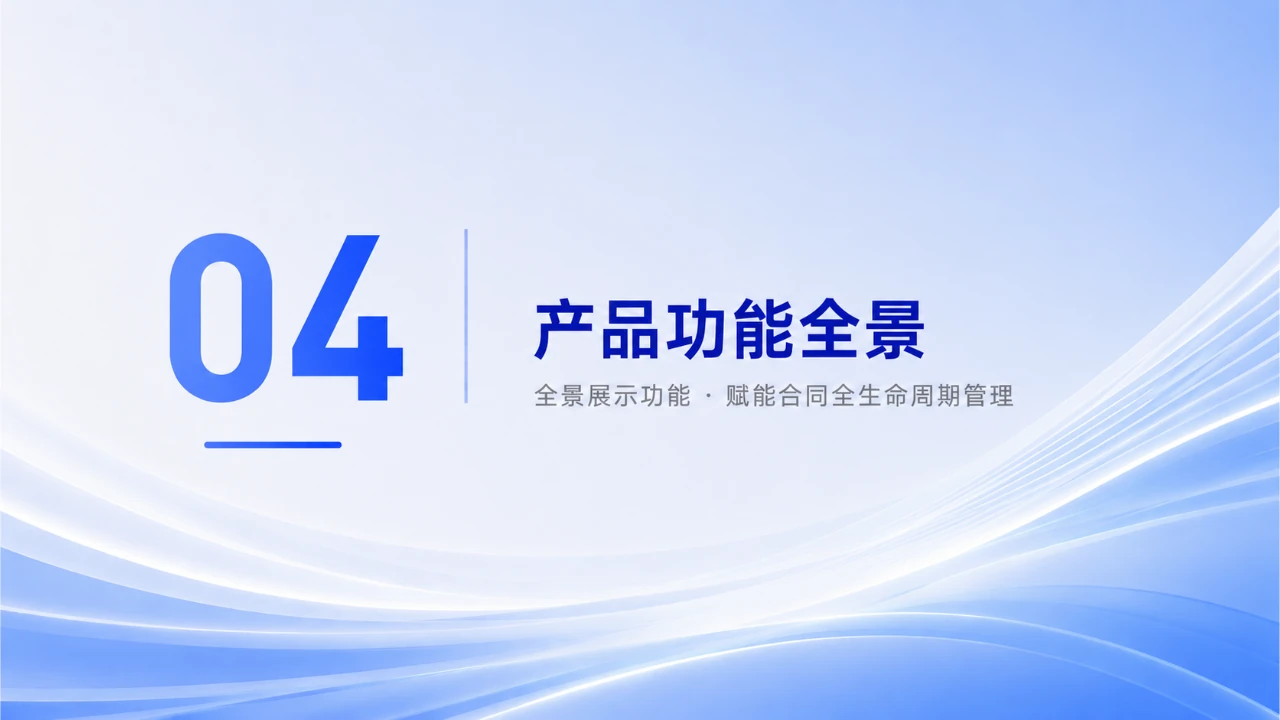 第四章:产品功能全景